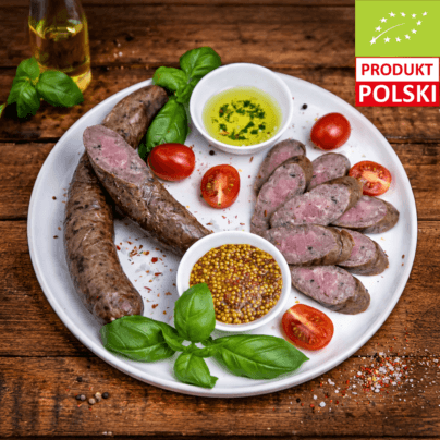 EKO Kiełbasa z Kaczki Pastwiskowej