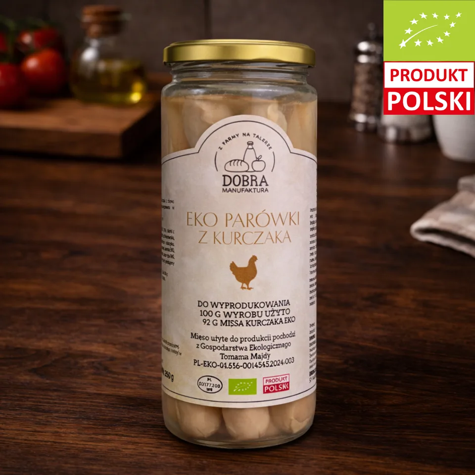 EKO Parówki z Kurczaka Pastwiskowego