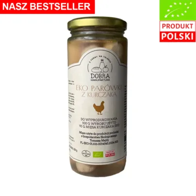 EKO Parówki z Kurczaka Pastwiskowego