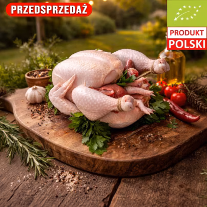 Tuszka kurczaka ekologicznego – kurczak pastwiskowy EKO