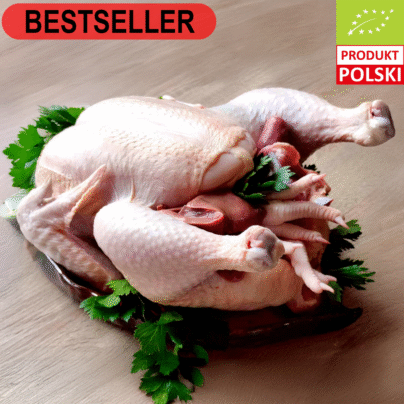 Świeża Tuszka Kurczaka Pastwiskowego EKO ok. 4 kg