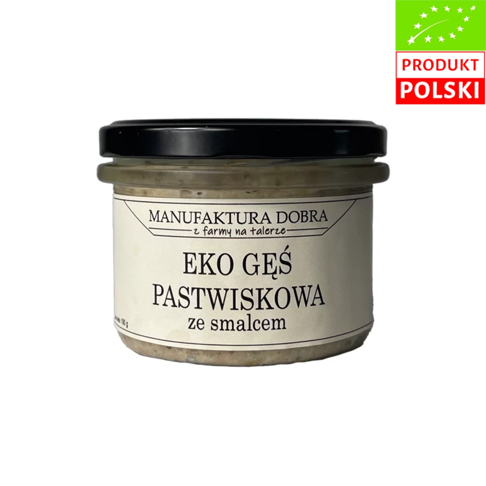 EKO Gęś Pastwiskowa ze smalcem
