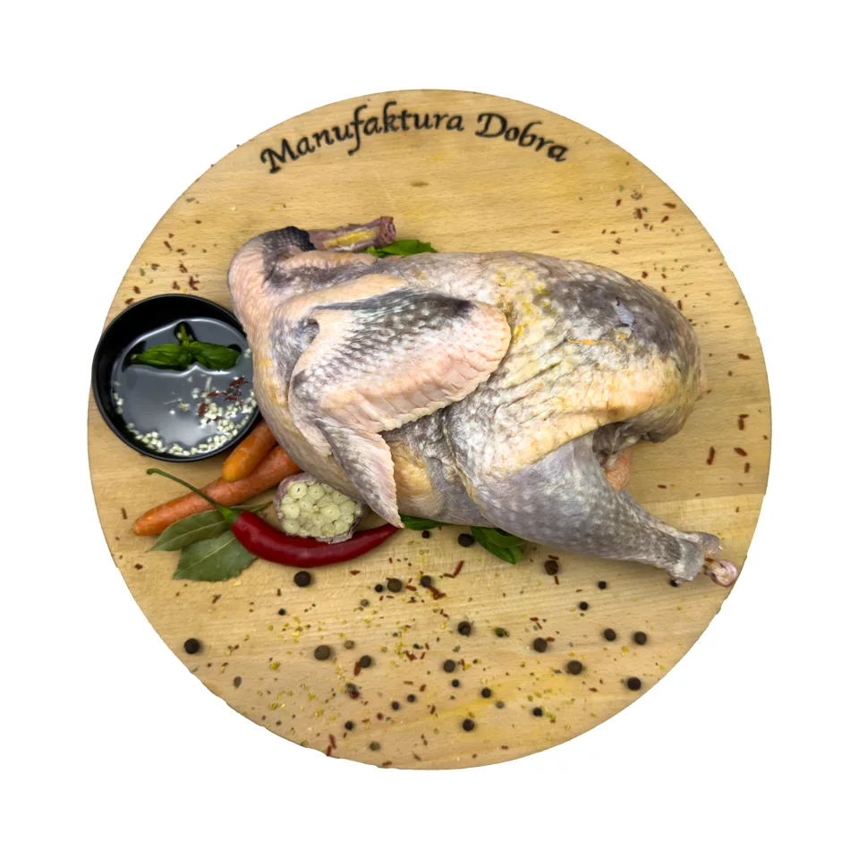 Świeża tuszka perliczki pastwiskowej EKO ok. 2 kg - obrazek 2