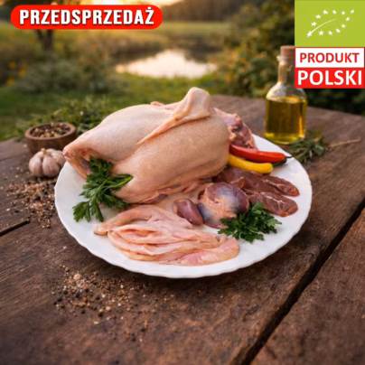 Tuszka kaczki pastwiskowej EKO z ekologicznej hodowli