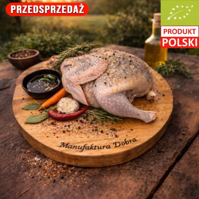 Tuszka perliczki ekologicznej EKO z certyfikowanej hodowli