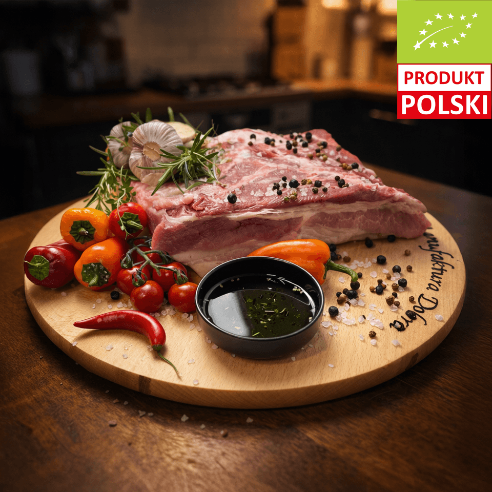 Boczek wieprzowy bez kości EKO ok. 0,5 kg