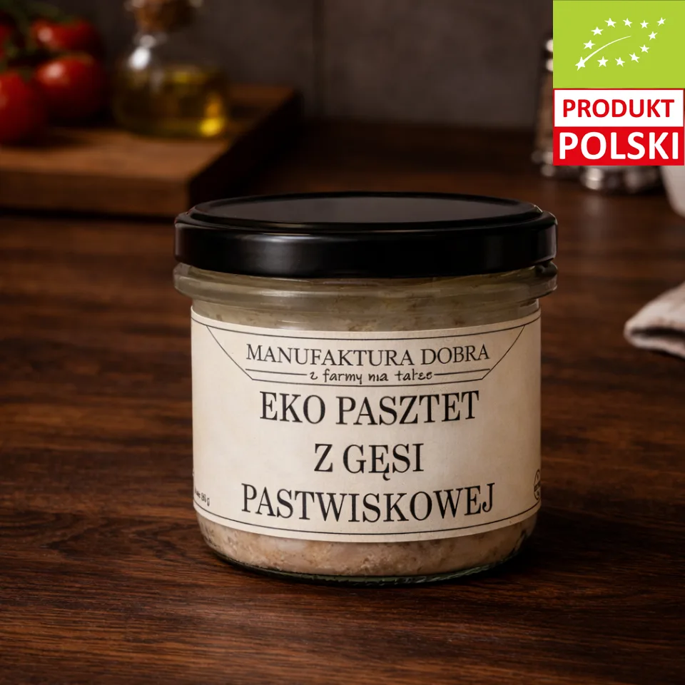 EKO Pasztet z Gęsi Pastwiskowej 190 g