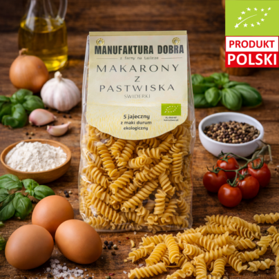 Makaron z pastwiska swiderek durum 5 jajeczny