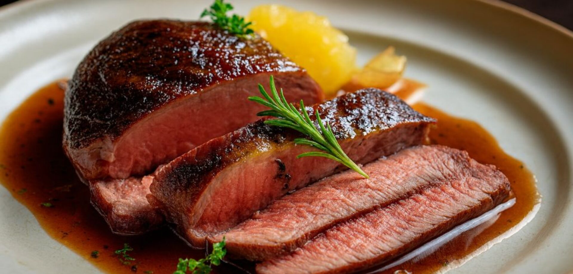 soczysta pierś z gęsi