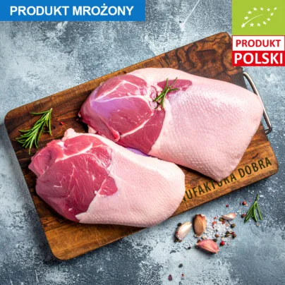 Mrożony filet z kaczki pastwiskowej EKO ze skórą ok. 700 g