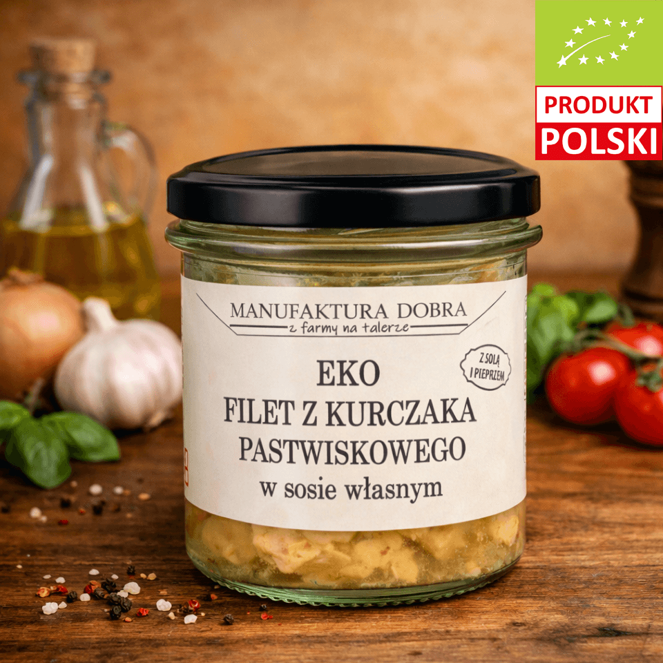 EKO Filet z Kurczaka Pastwiskowego w sosie własnym
