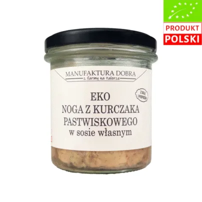 EKO Noga z Kurczaka Pastwiskowego w sosie własnym 250 g