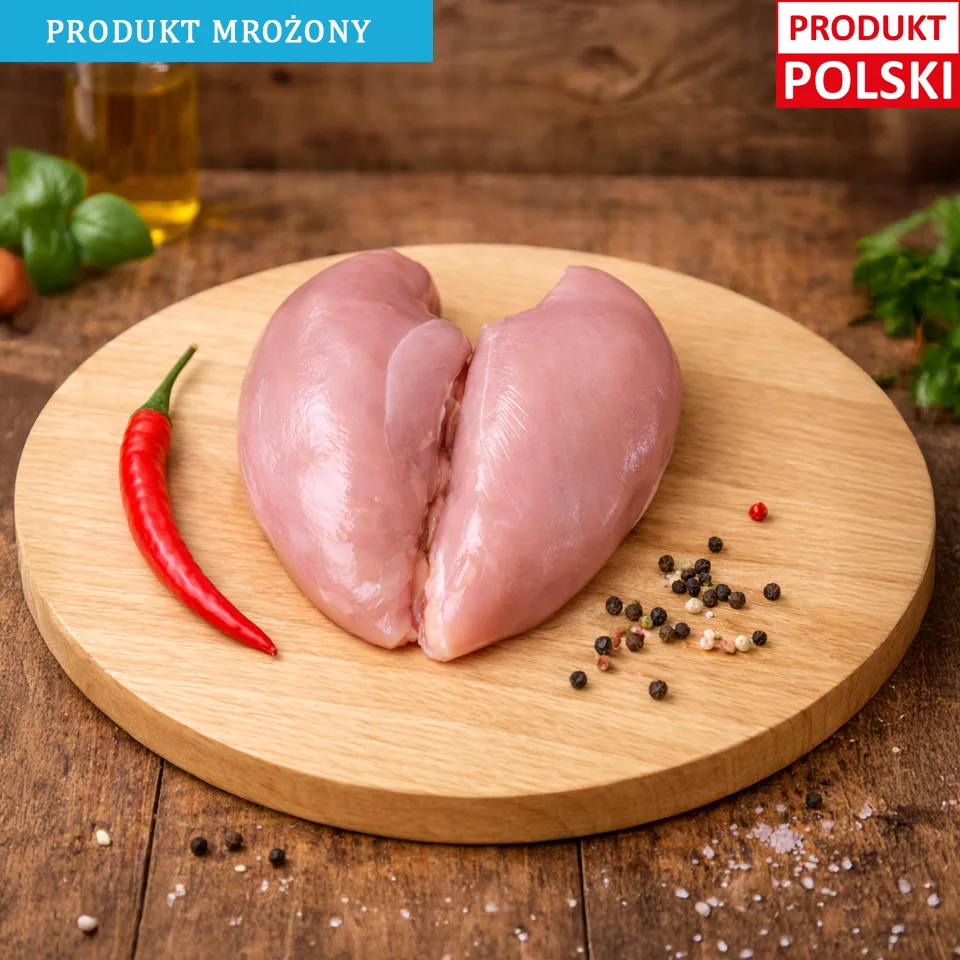 Mrożone piersi z Kurczaka Pastwiskowego ok. 1 kg