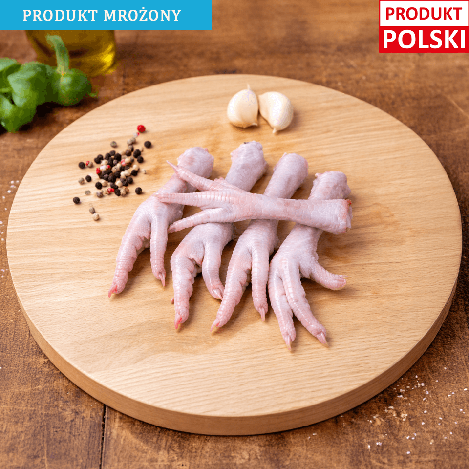 Mrożone łapki z Kurczaka Pastwiskowego EKO ok. 0,5kg