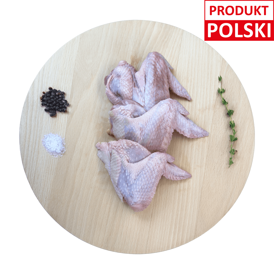 Świeże skrzydła z kurczaka pastwiskowego ok. 0,9 kg
