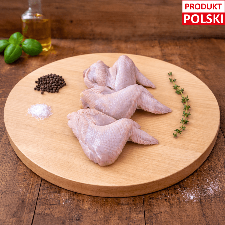 Świeże skrzydełka z Kurczaka Pastwiskowego