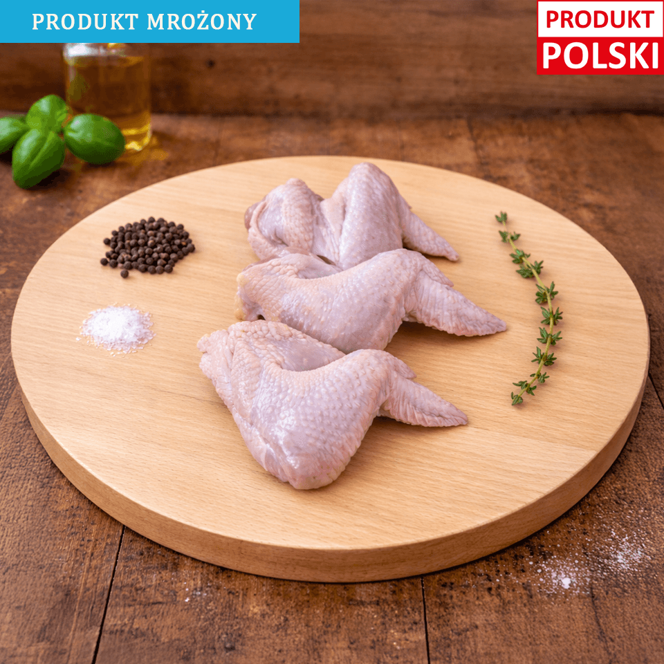 Mrożone skrzydełka z Kurczaka Pastwiskowego ok. 1 kg
