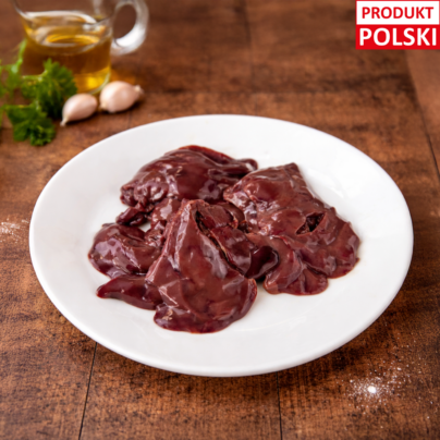 Świeża wątróbka z Kurczaka Pastwiskowego ok. 0,5 kg