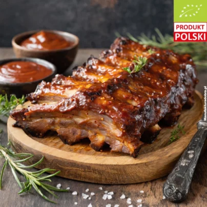 żeberka wieprzowe ekologiczne wędzone