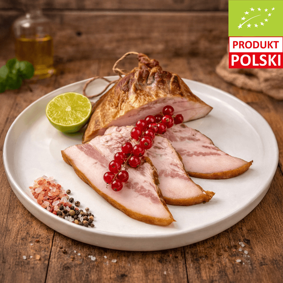 EKO Podgardle wędzone ze Świni Pastwiskowej ok. 0,6 kg