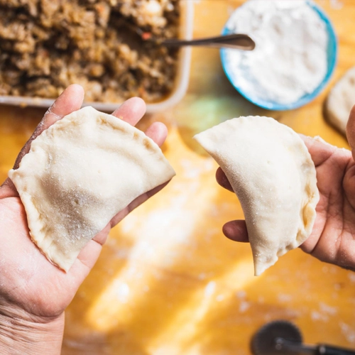 farsz do pierogów z mięsa z rosołu