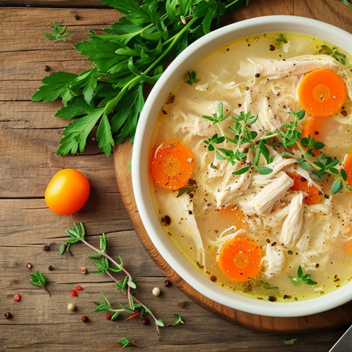 Rosół – obiad na 2 dni (mięso na rosół)