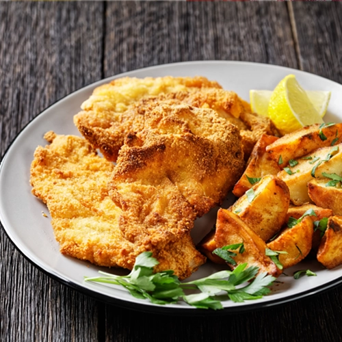 Drugie danie z piersi z kurczaka – kotlety / schabowe