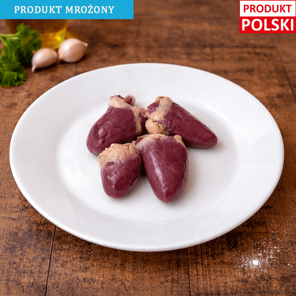 Mrożone serca z Kurczaka Pastwiskowego